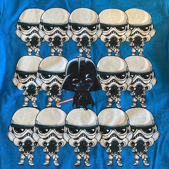 Star Wars Darth Vader Stormtroopers T-shirt - Picture 2 of 5